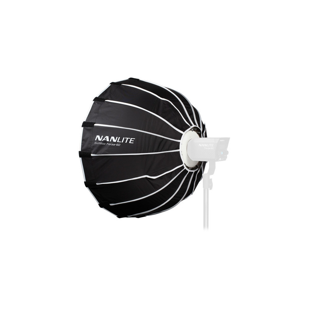 Softbox Nanlite 60cm | Luz suave profesional para Forza 60