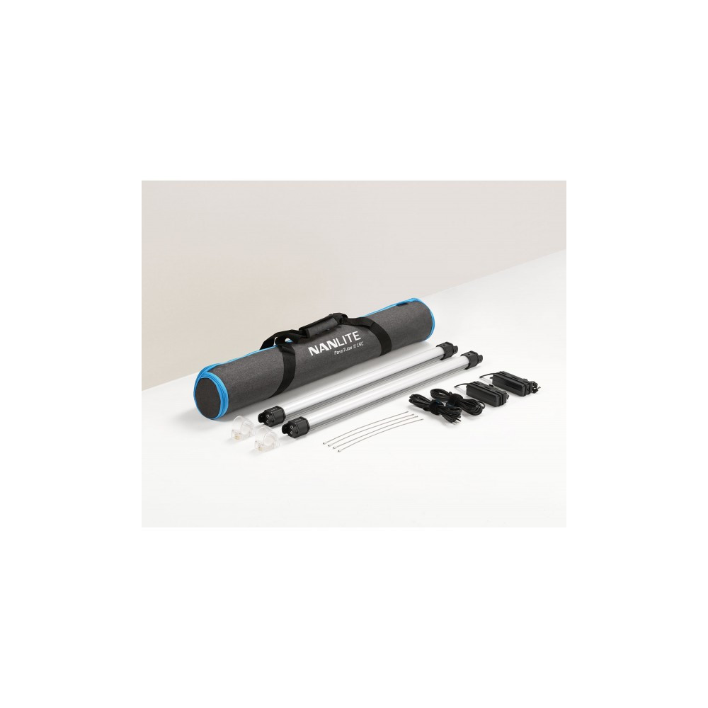 Nanlite PavoTube II 15C Kit X2 RGBWW con Batería y APP