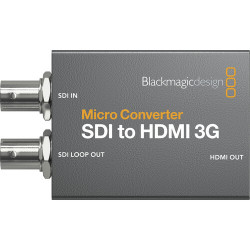 Blackmagic SDI to HDMI 3G | Conversor con LUT 3D para Monitoreo Profesional
