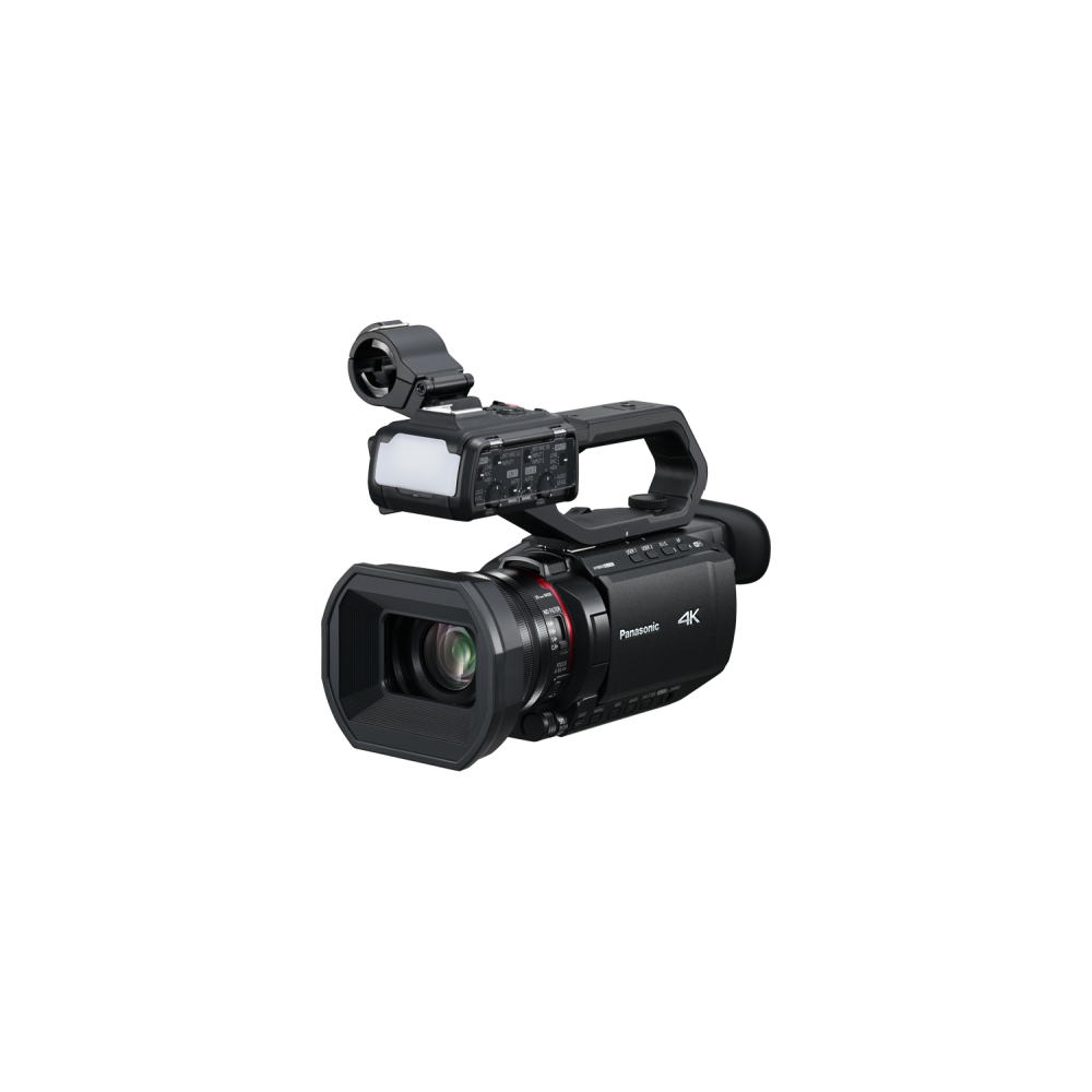 Videocámara Panasonic AG-CX18: grabación 4K 60p, zoom óptico 24x, estabilización de 5 ejes, AF 4K con detección facial y streami
