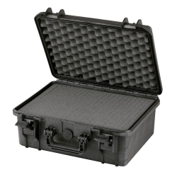 Maleta rígida con espuma IP67 STARK380H160S negra – STARK