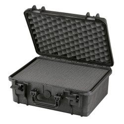 Maleta rígida con espuma IP67 STARK380H160S negra – STARK