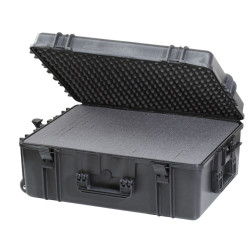 Maleta rígida vacía + trolley Black 690 x 528 x H 276 mm ext./ 620 x 460 x H250 mm int. -STARK – STARK620H250TR