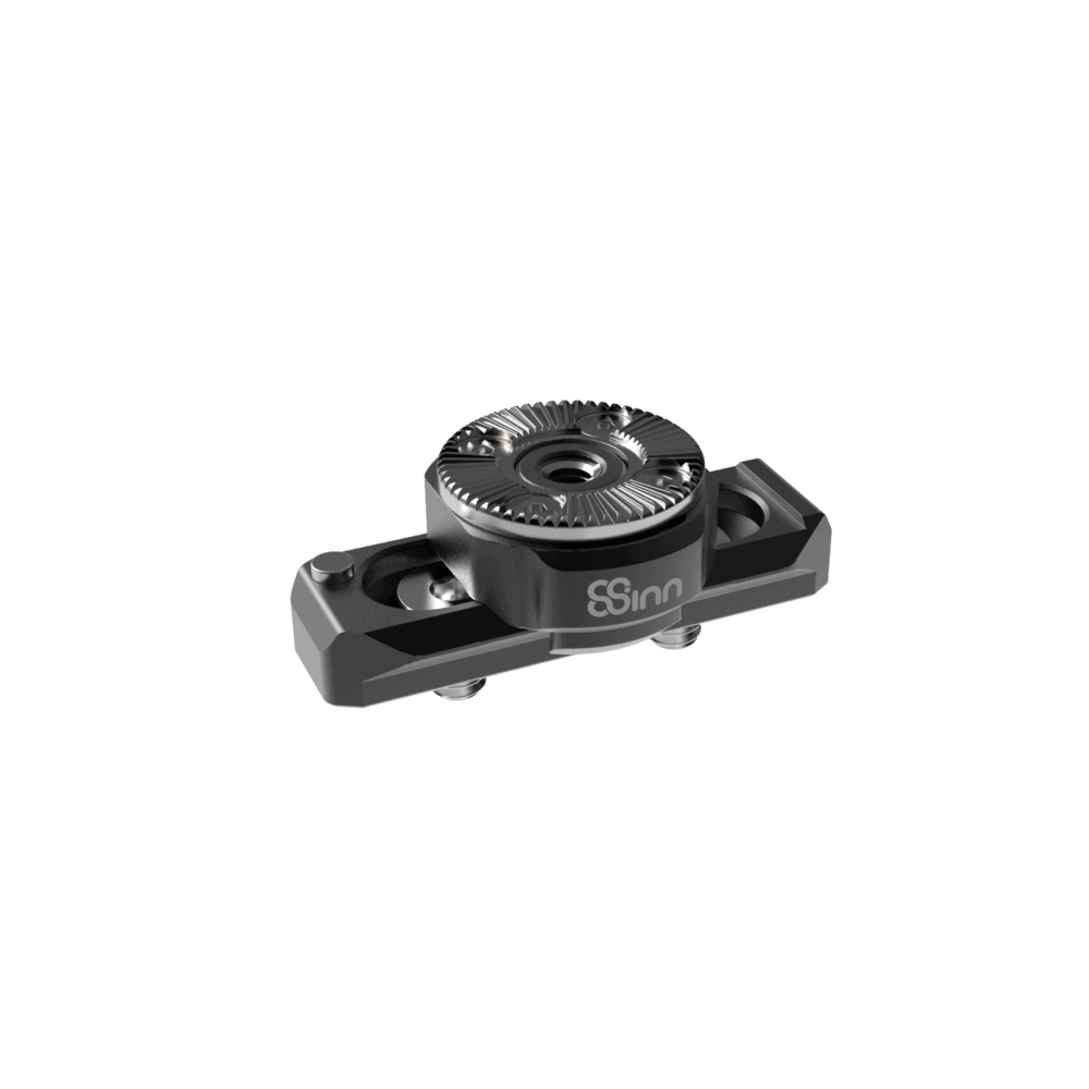 8Sinn ARRI NATO Rosette 28mm Mount + Safety Rail 60mm | Liberación Rápida