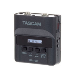 Grabadora digital compacta para micrófonos lavalier - Tascam DR-10 CS