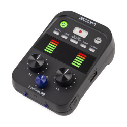Grabadora dual USB para podcast - Zoom PodTrak P2