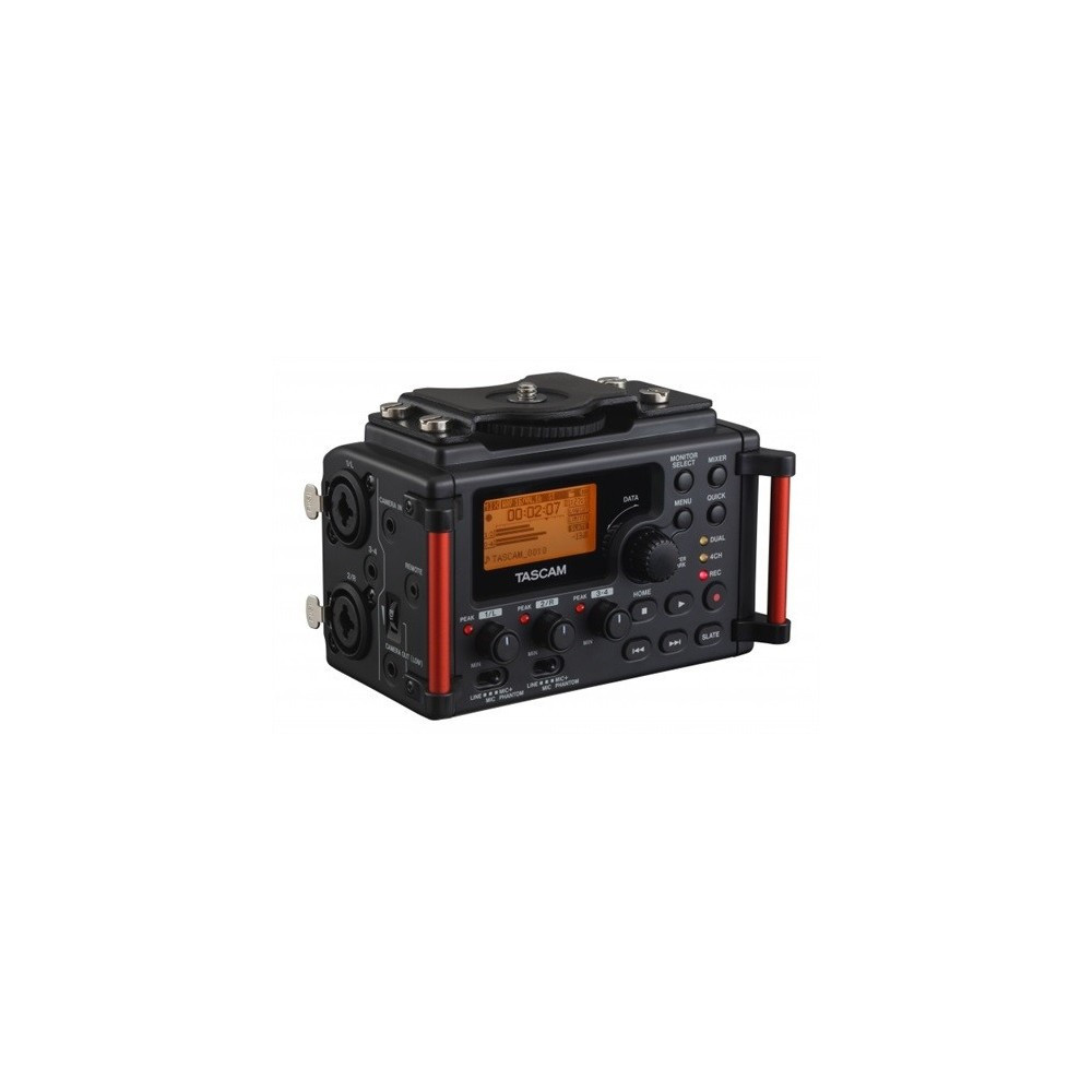 Grabador de audio para cámaras de cine digital y DSLR - Tascam DR-60D MKII