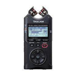 Grabador de audio digital con 4 pistas y alimentación phantom - Tascam DR-40X