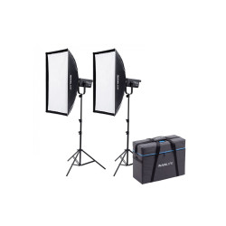 Kit 2 Focos Led Nanlite FS-300B 350w Bi-color