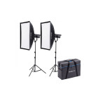 Kit 2 Focos Led Nanlite FS-300B 350w Bi-color