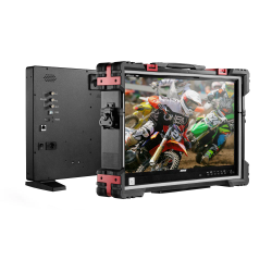 Kit de maletín con monitor de director de transmisión Ruige-Action AT-2150HD (3G-SDI y HDMI)