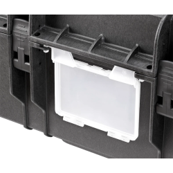 Maleta de transporte hermética impermeable, case vacío con ruedas y tapa extraíble - STARK1090H640-R