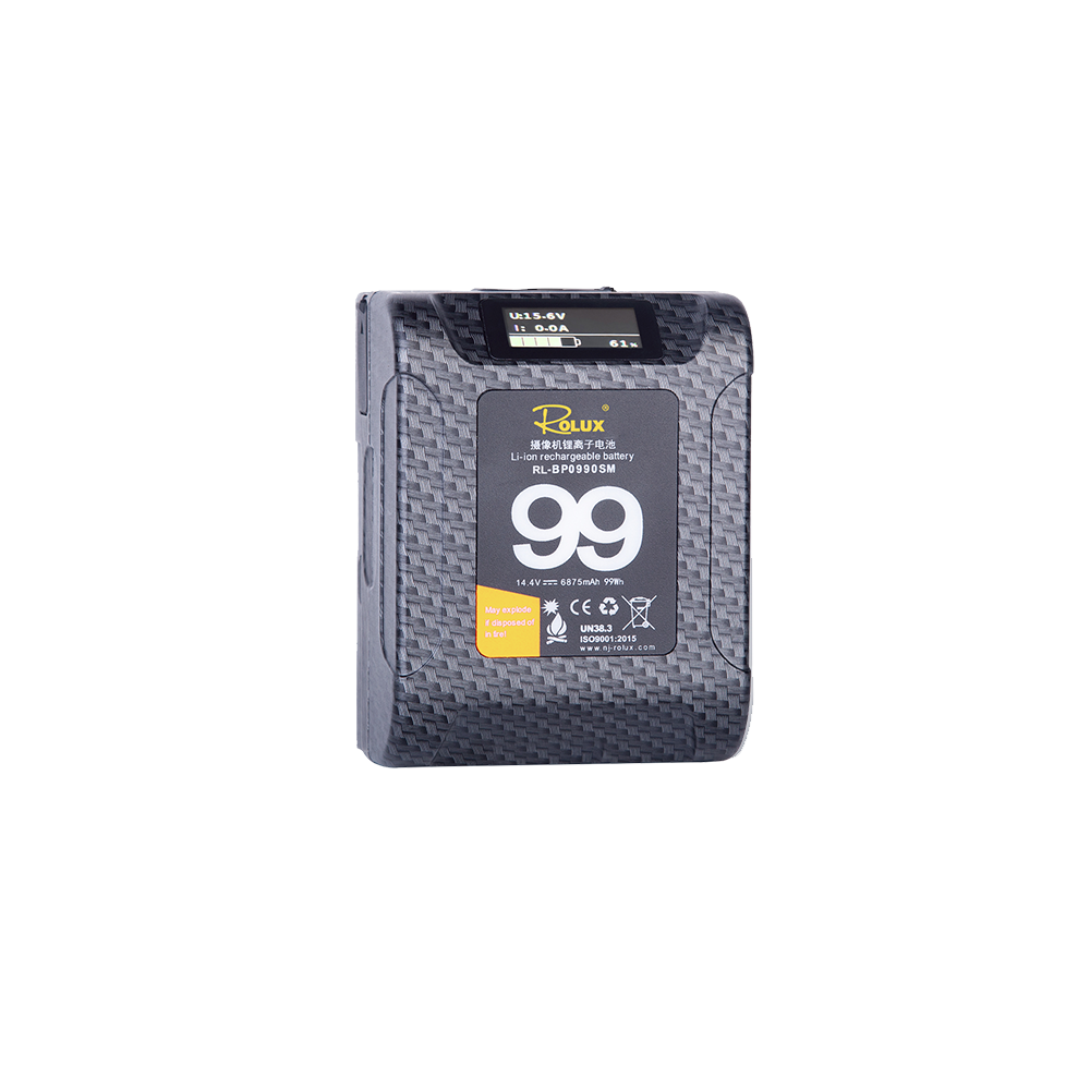 Batería de bolsillo compacta de 14,4 V, 99 Wh y 6875 mAh – Rolux YC-BP0990SM