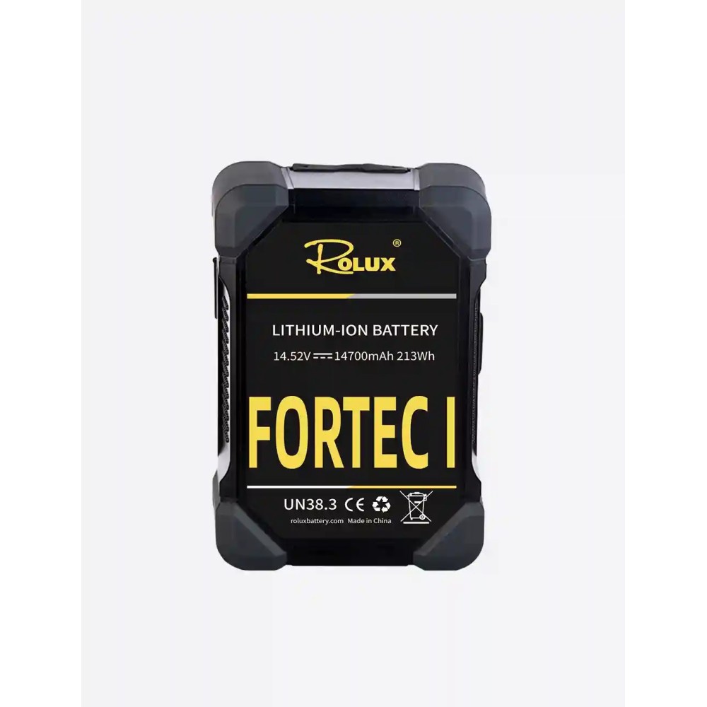 Batería Serie I de 211 Wh con montaje en V - Rolux Fortec I