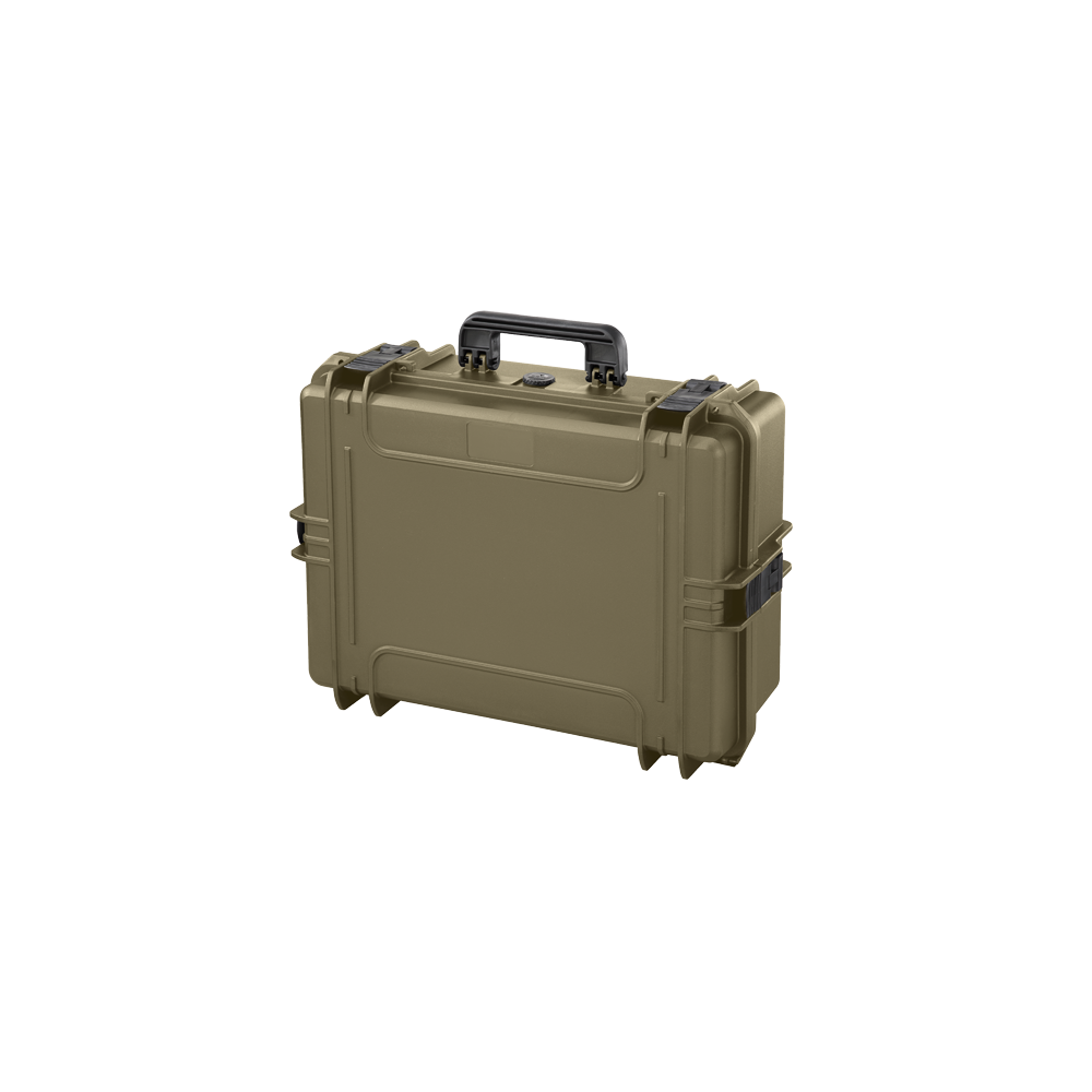 Maleta de transporte hermética impermeable, case con divisiones acolchadas, ruedas y trolley - STARK505CAMTR