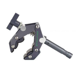 Savior Clamp con Perno 5/8” | Mandíbulas Articuladas y Roscas 1/4-3/8
