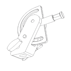 Adaptador Perno Inclinable 5/8” | Ángulo Ajustable Profesional