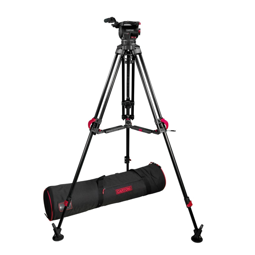 Trípode Cartoni Focus 10 RED LOCK | Cine y Video Pro
