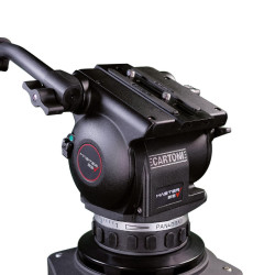 Cartoni Master 25 HM2500 | Cabezal Fluido 150mm 30kg